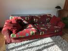 Sofa 3-Sitzer Rot von IP Design Jon Edwards Laura